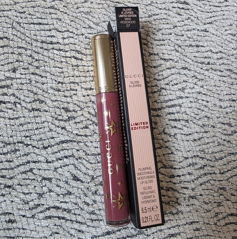 Gucci Limited Edition Gloss À Lèvres - 07 Mina Rosewood